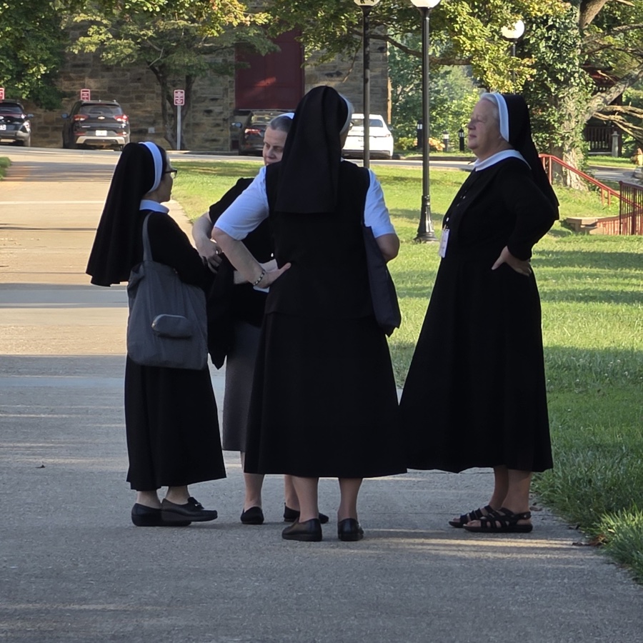Catholic mass. Gospel proclamation.